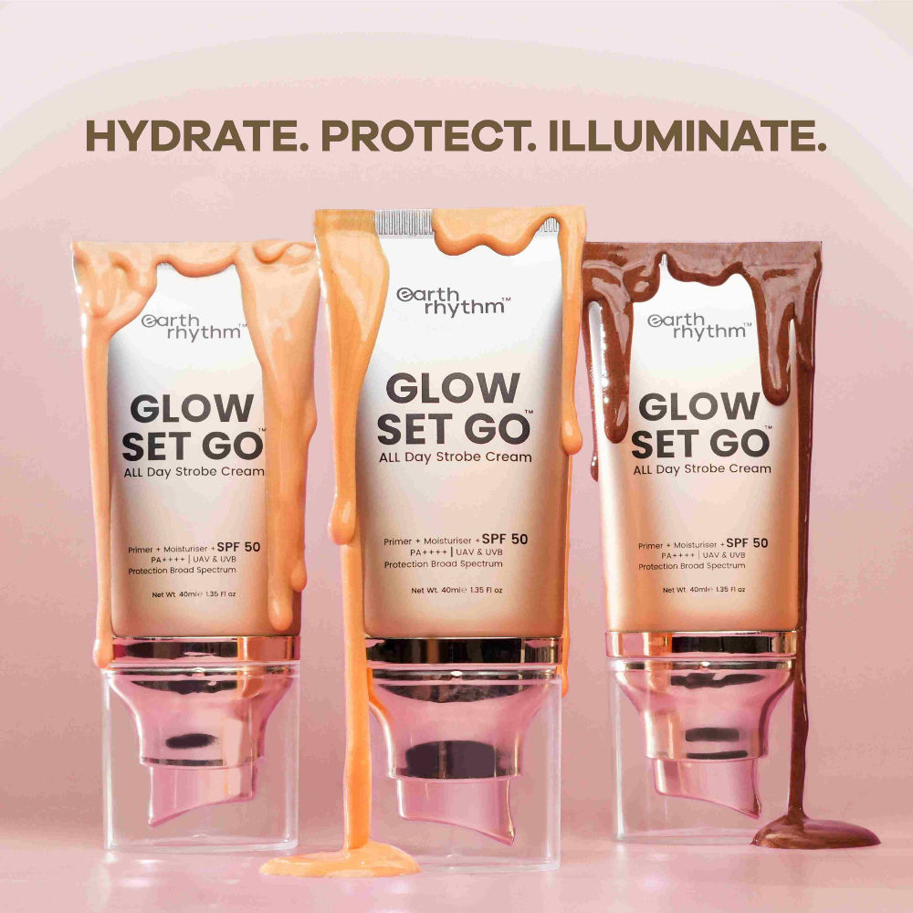 Glow Set Go All Day Strobe Creme Primer + Moisturiser + SPF 50 - Pearly Glow