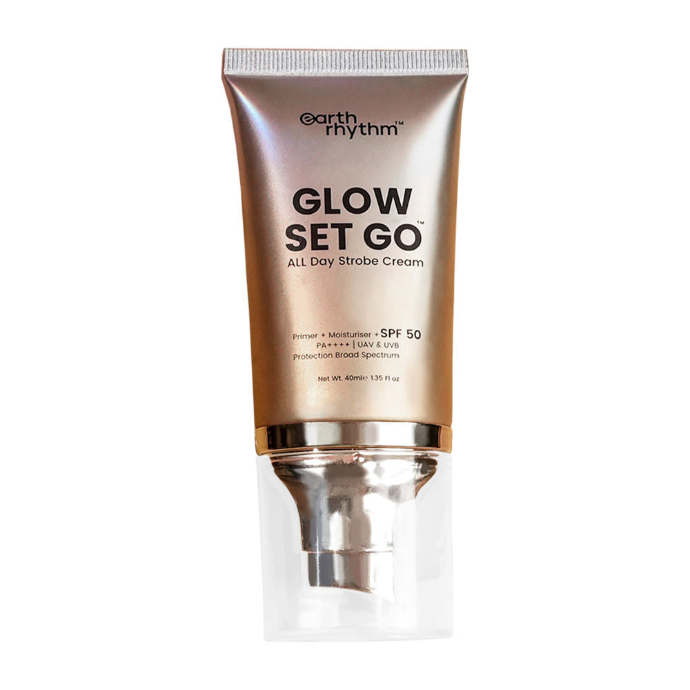 Glow Set Go All Day Strobe Creme Primer + Moisturiser + SPF 50 - Pearly Glow