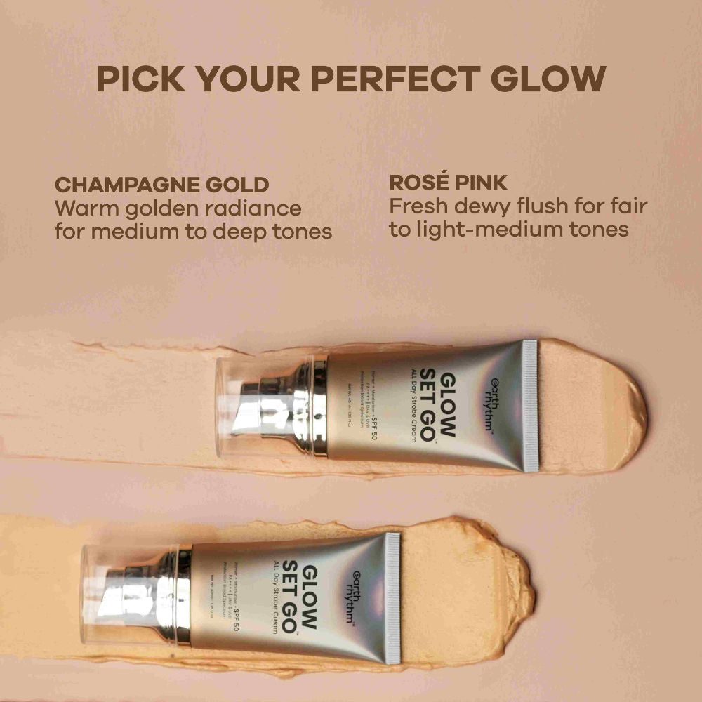 Glow Set Go All Day Strobe Creme Primer + Moisturiser + SPF 50 - Pearly Glow