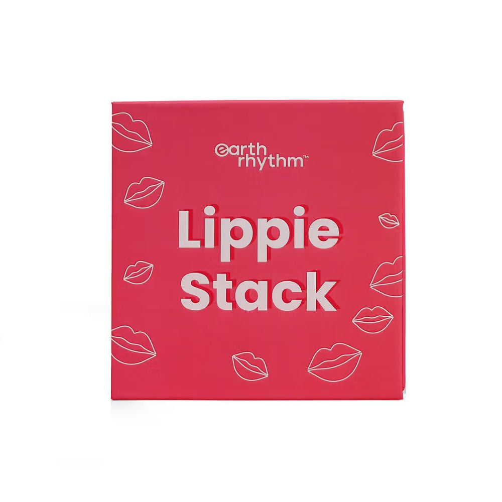 Lippie Stack Box Of 4, Lip Scrub, Lip Serum, Lip Balm and Lip Mask