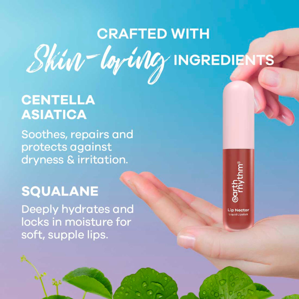 Lip Nectar Matte Liquid Lipstick, Weightless, Never Drying, No Mineral Oil