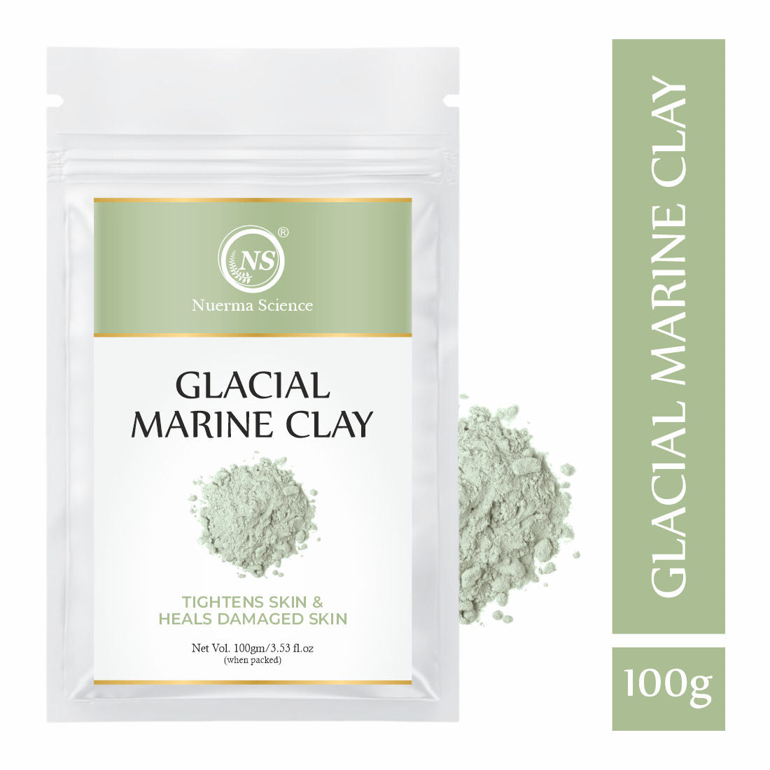 Glacial Marine Clay Mask for Tightening and Firming Skin