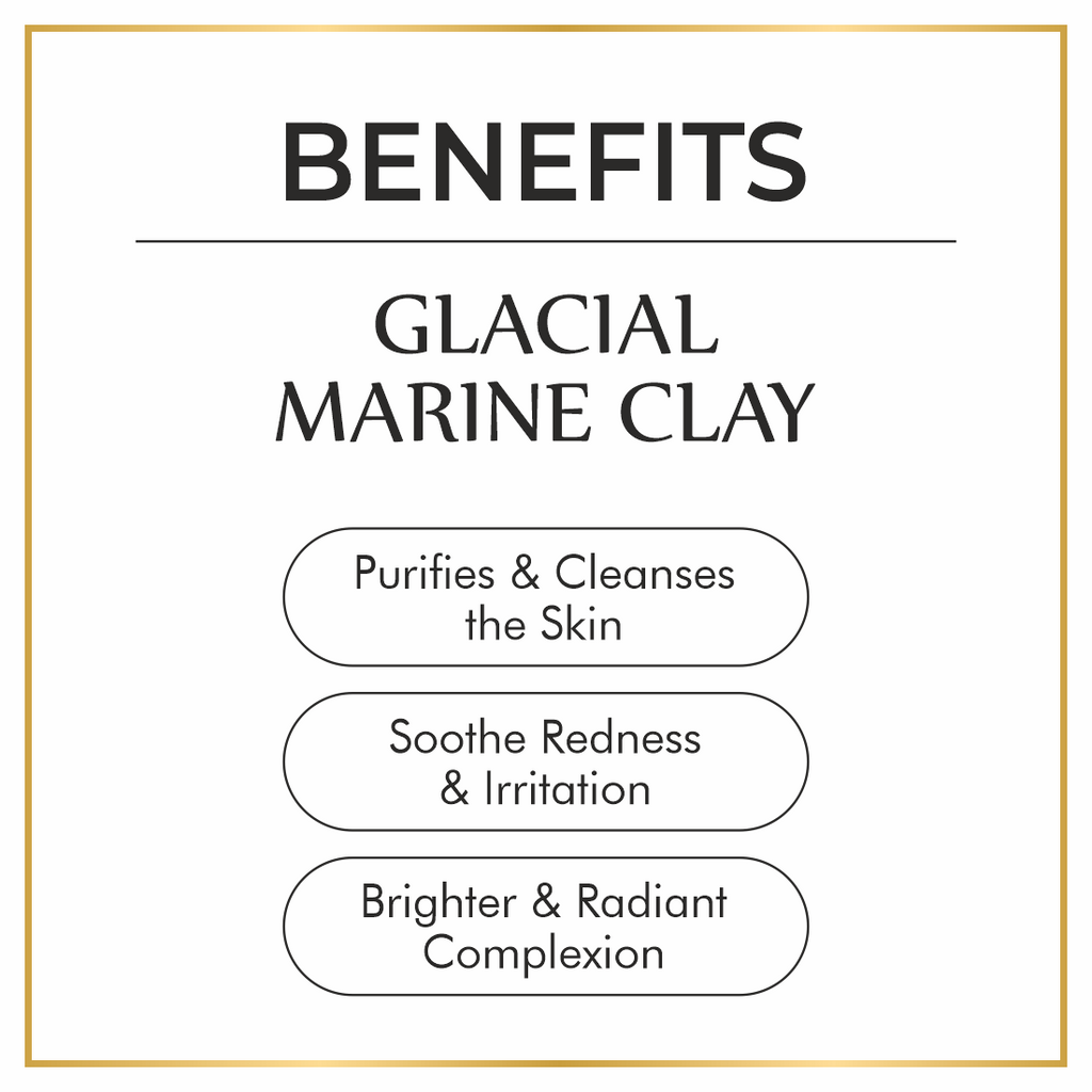 Glacial Marine Clay Mask for Tightening and Firming Skin