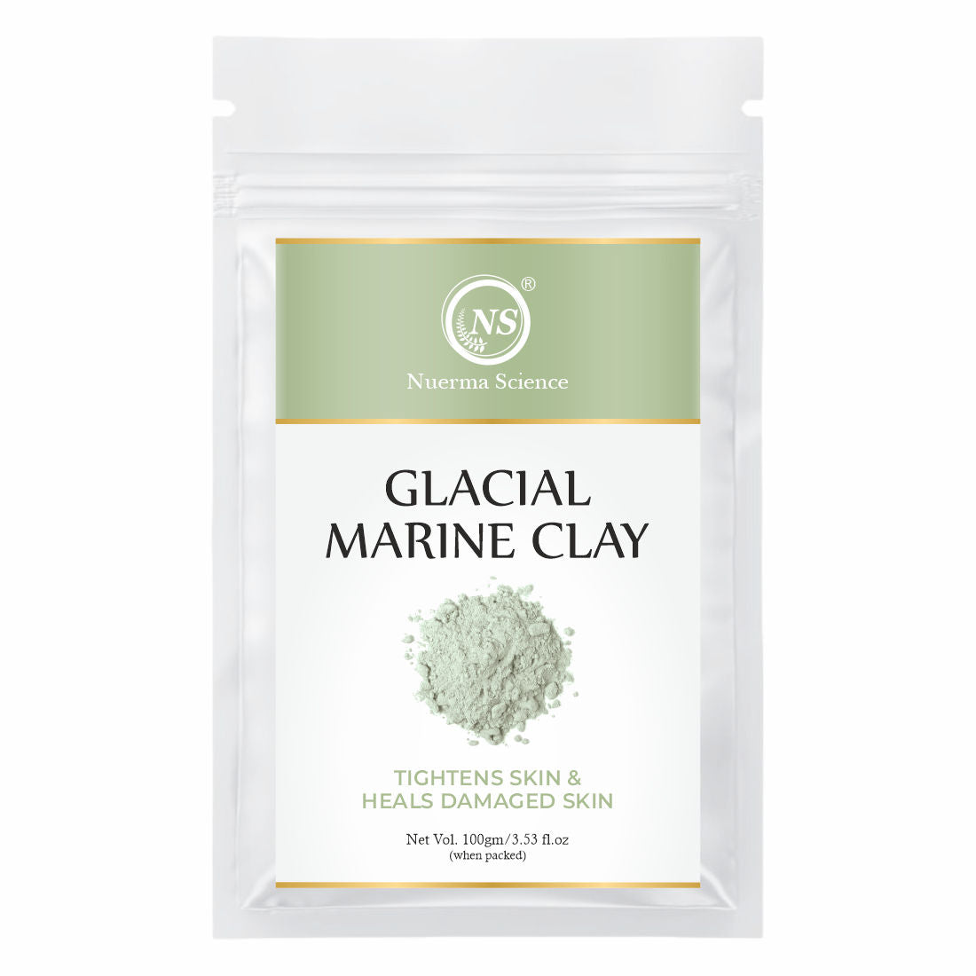 Glacial Marine Clay Mask for Tightening and Firming Skin