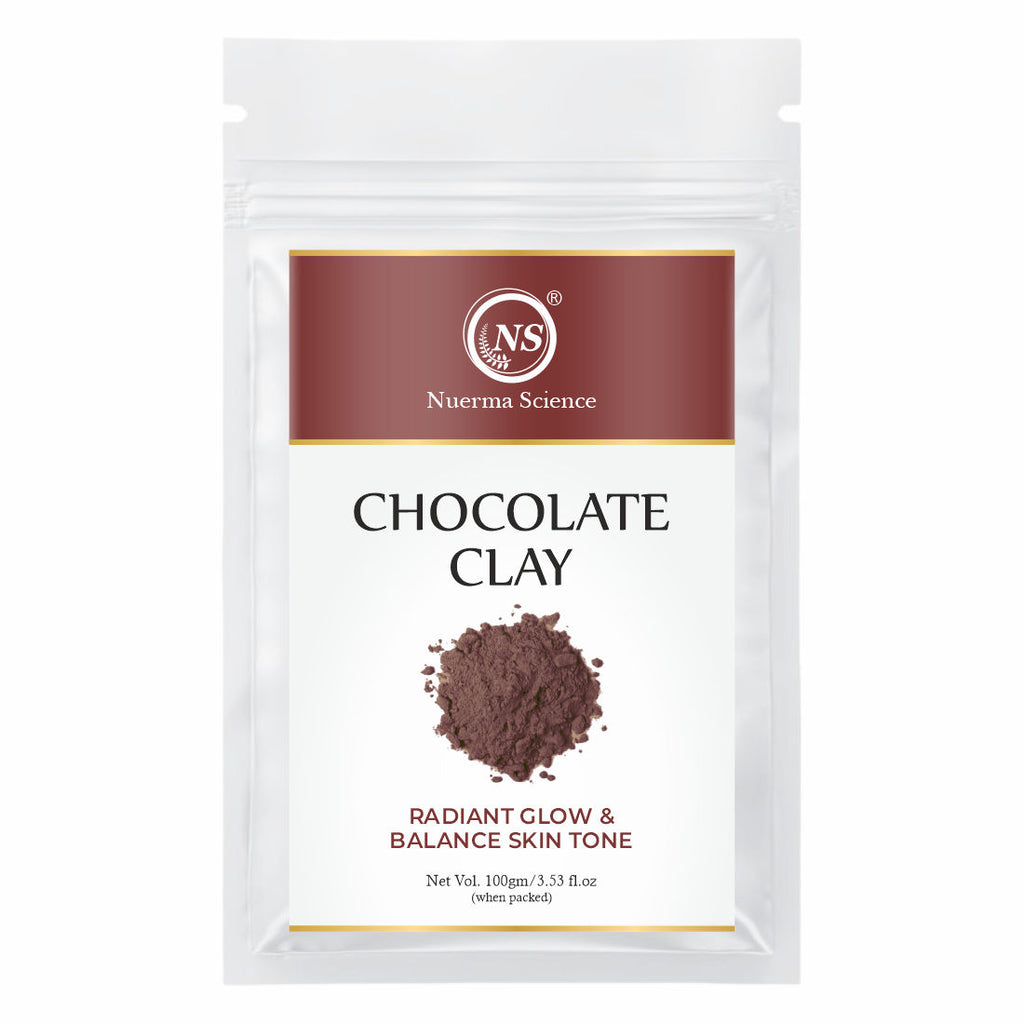 Choclate Clay Mask for Exfoliation Skin & Brightening