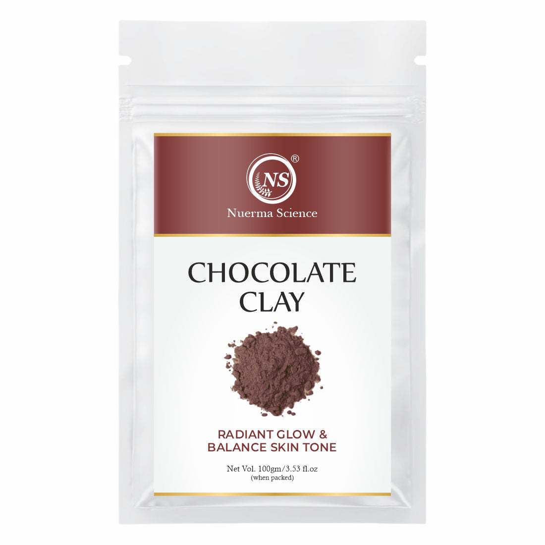 Choclate Clay Mask for Exfoliation Skin & Brightening