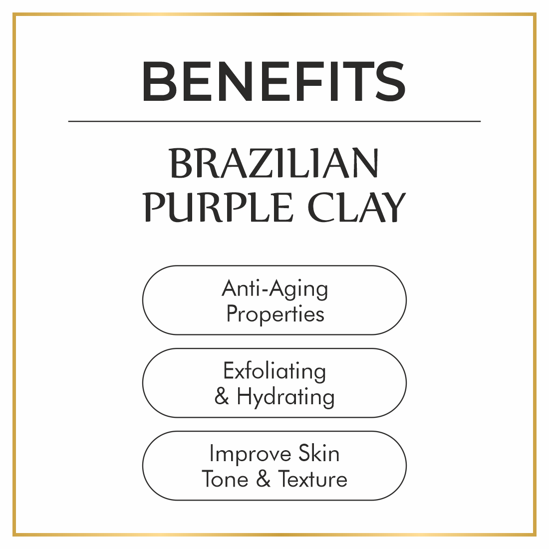 Brazilian Purple Flawless Skin Clay Powder
