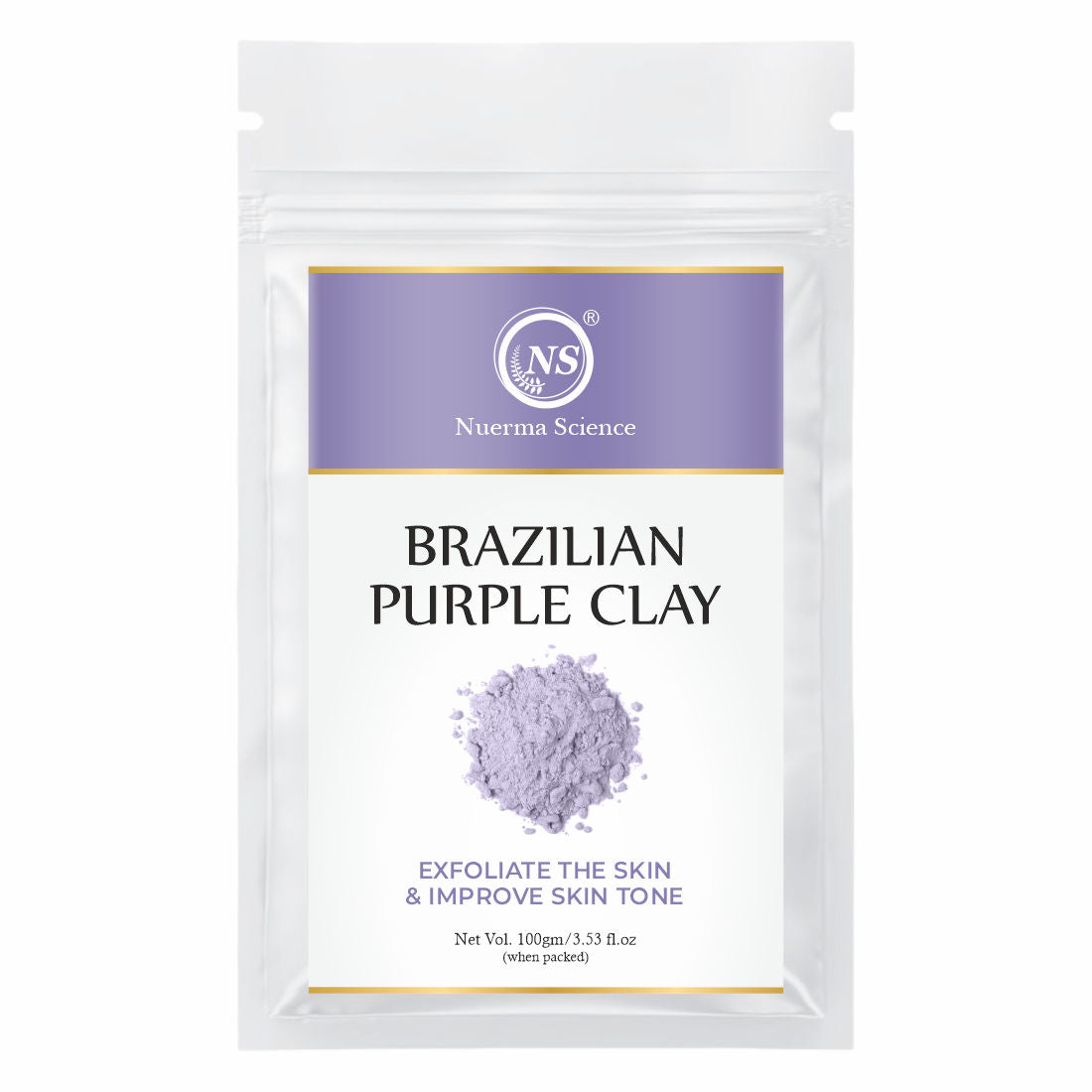 Brazilian Purple Flawless Skin Clay Powder