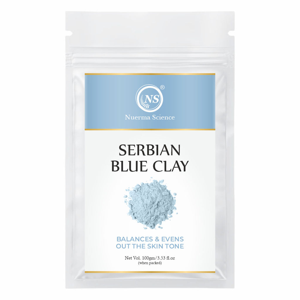 Serbian Blue Clay Mask for Improving Skin Tone
