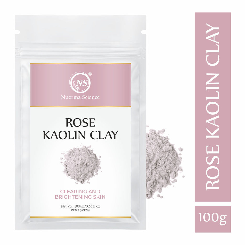 100% Natural Rose Kaolin Clay Mask