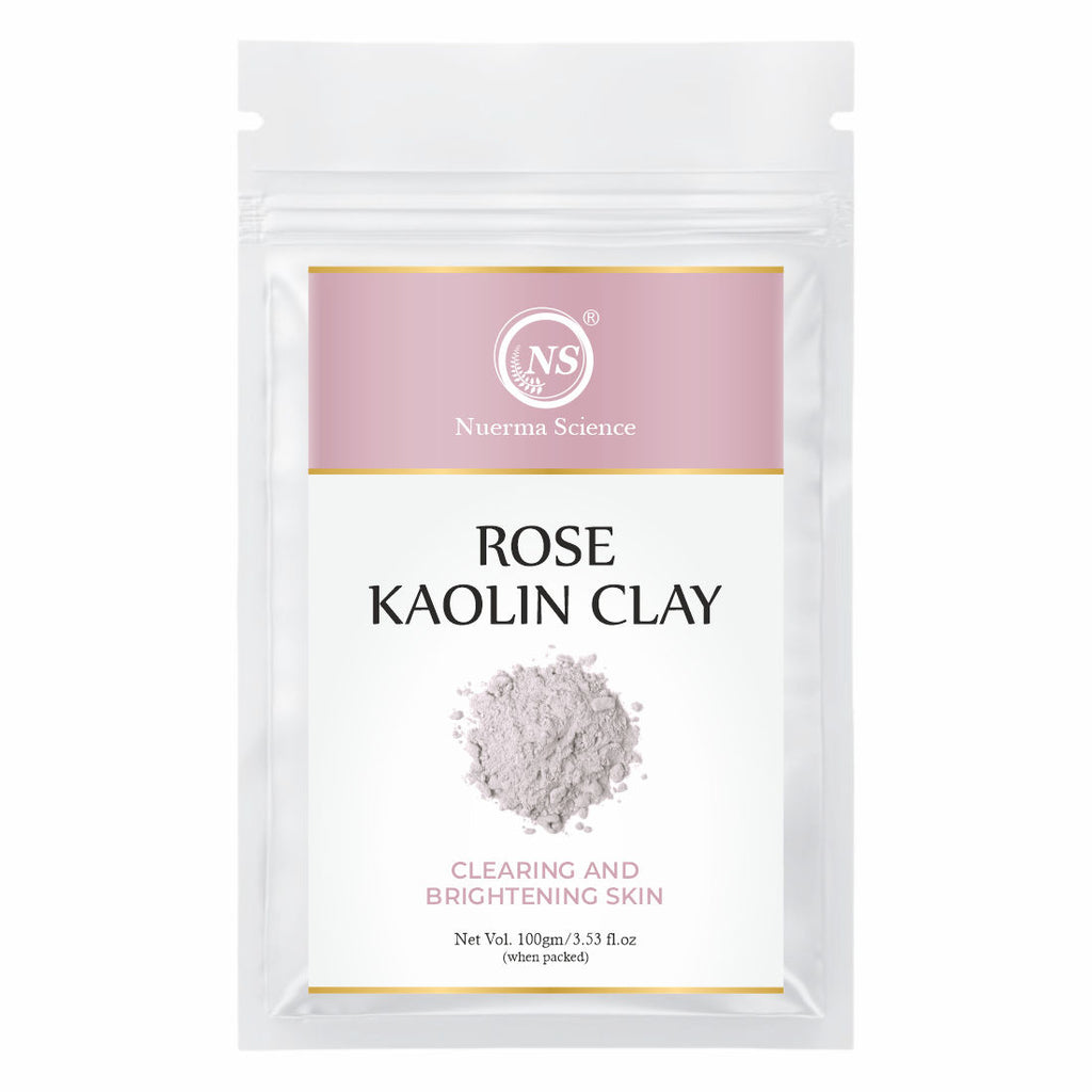 100% Natural Rose Kaolin Clay Mask