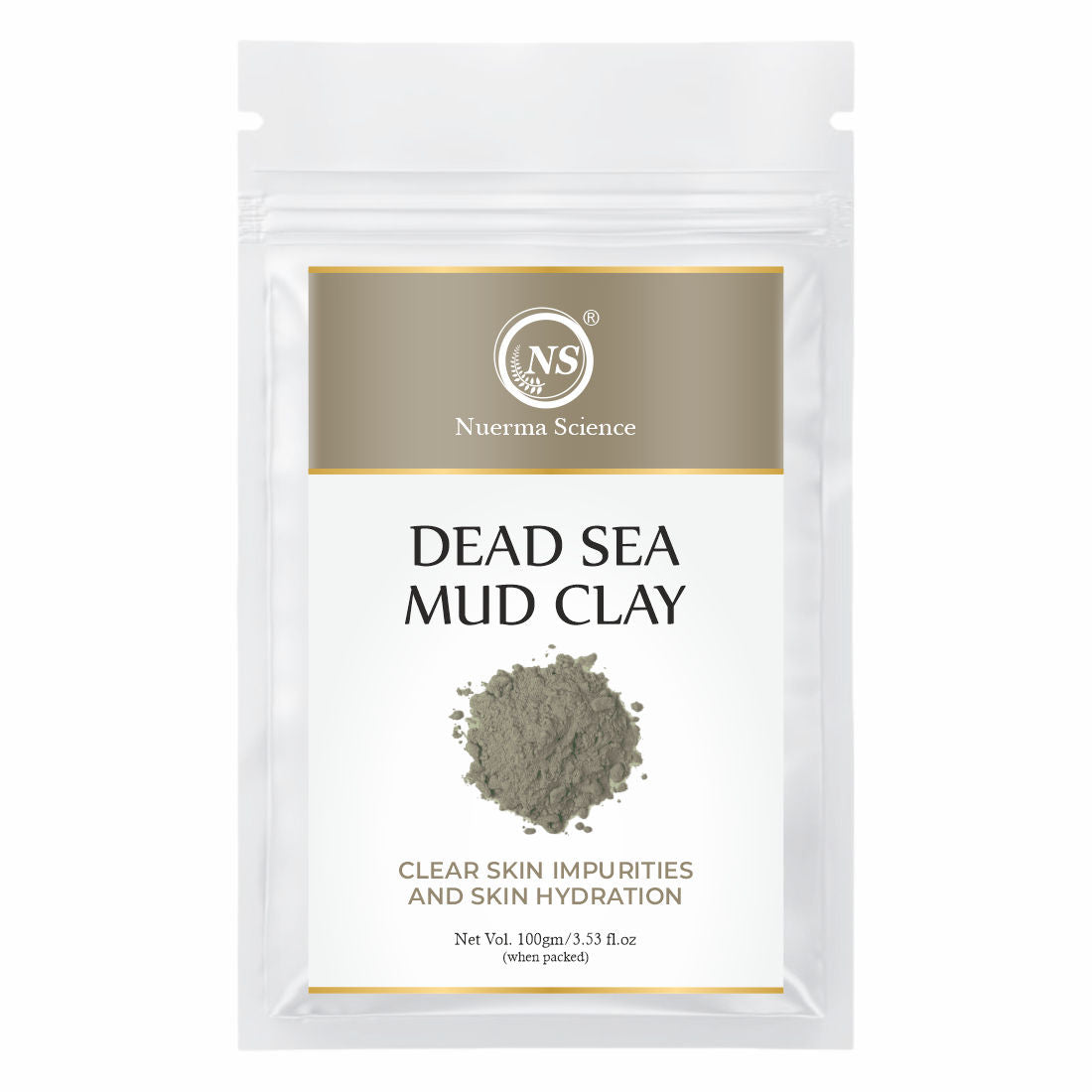 Dead Sea Mud Mineral-Rich Clay Powder