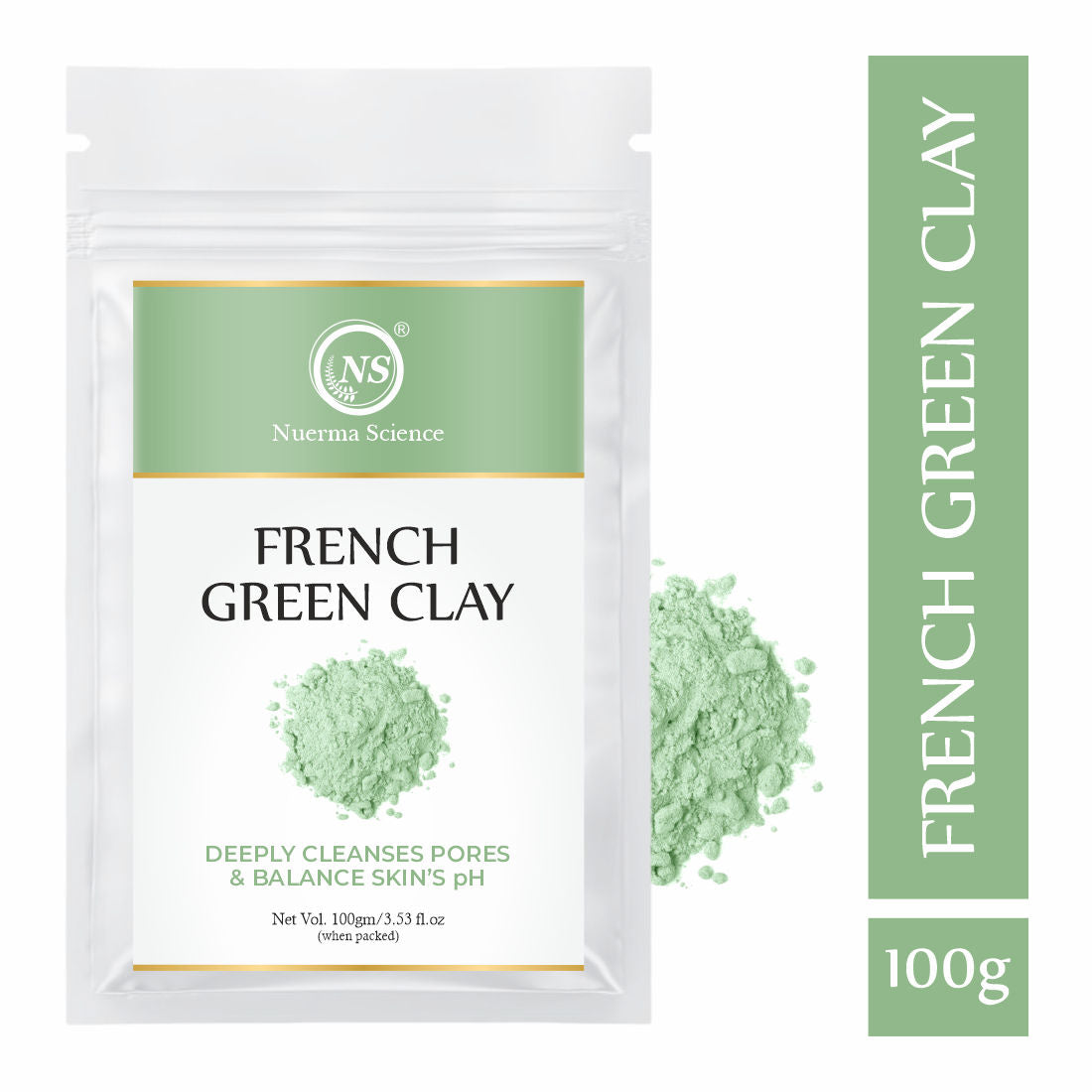 French Green Toaning Clay Powder