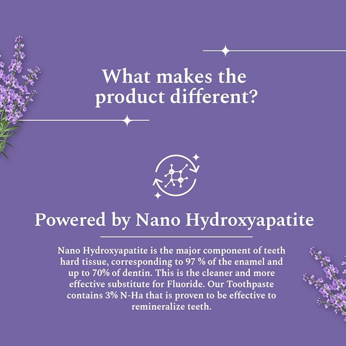 Unwind Toothpaste- Lavender rose