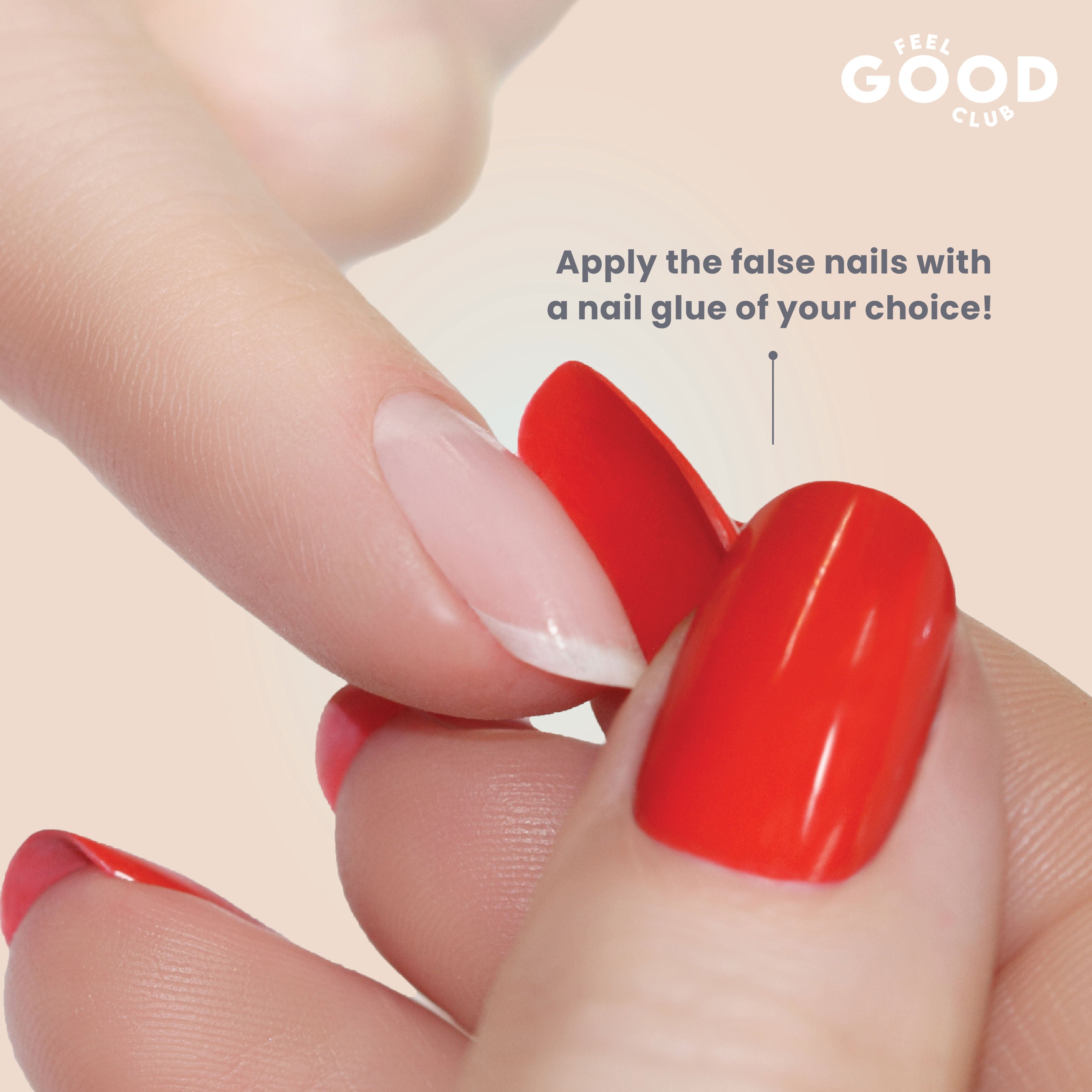 False Nails - Box Of 576 Pcs Press On/ Fake Nails In 24 Colours (Glue Not Included)