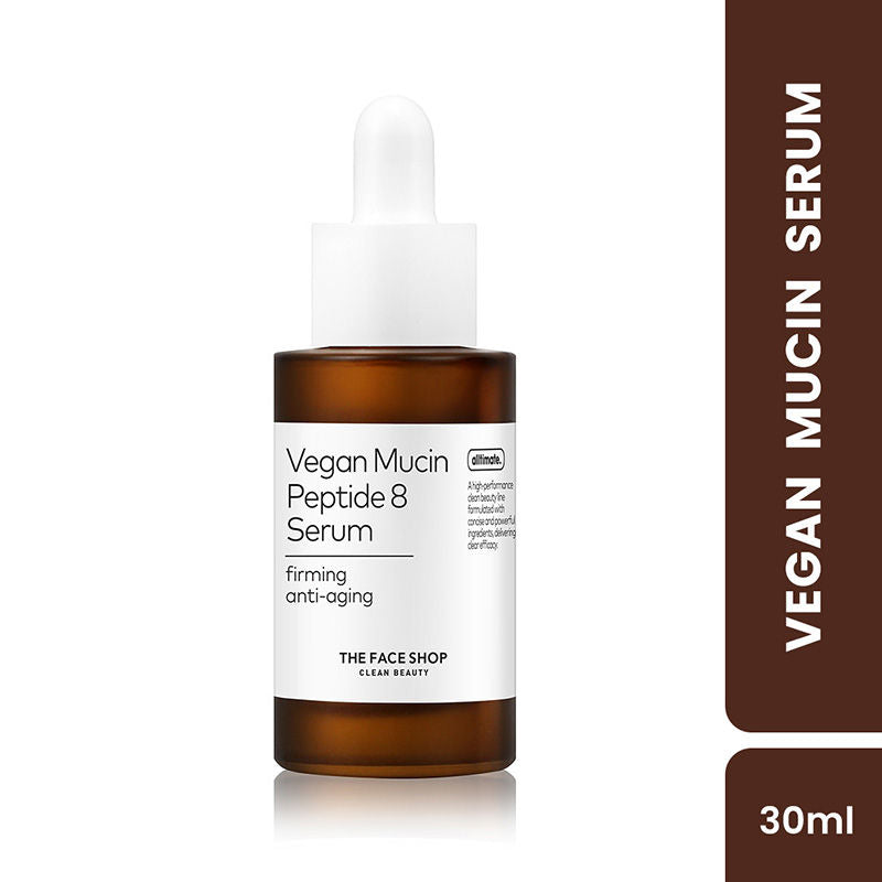 Alltimate Vegan Mucin Peptide 8 Serum - No Snails, Korean, Anti Aging, Hydrating