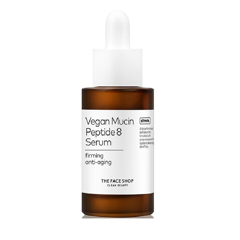 Alltimate Vegan Mucin Peptide 8 Serum - No Snails, Korean, Anti Aging, Hydrating