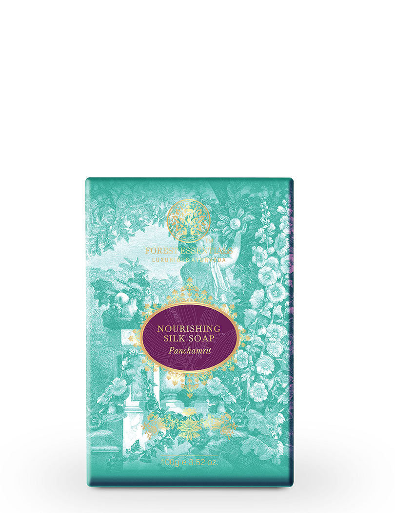 Nourishing Silk Soap Panchamrit Ayurvedic Luxury Handmade Soap for Bath