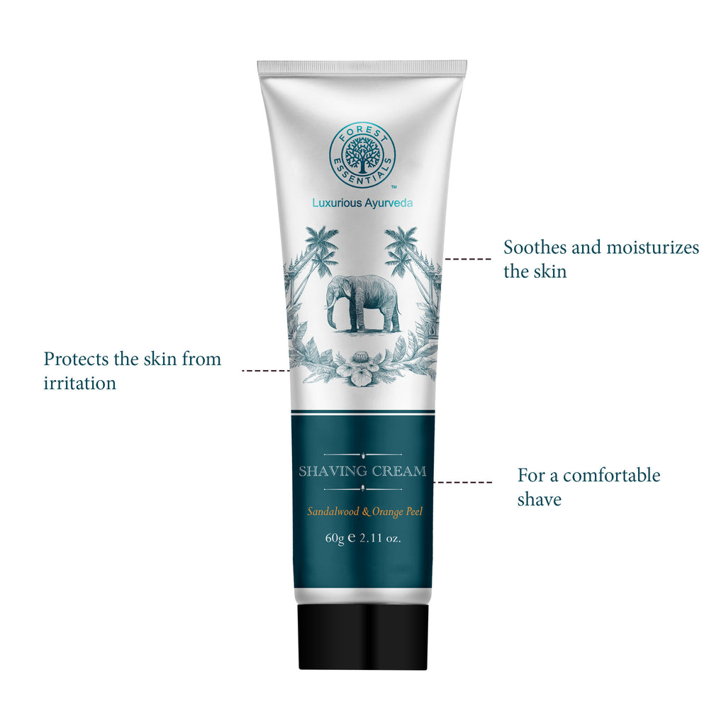 Shaving Cream Sandalwood & Orange Peel