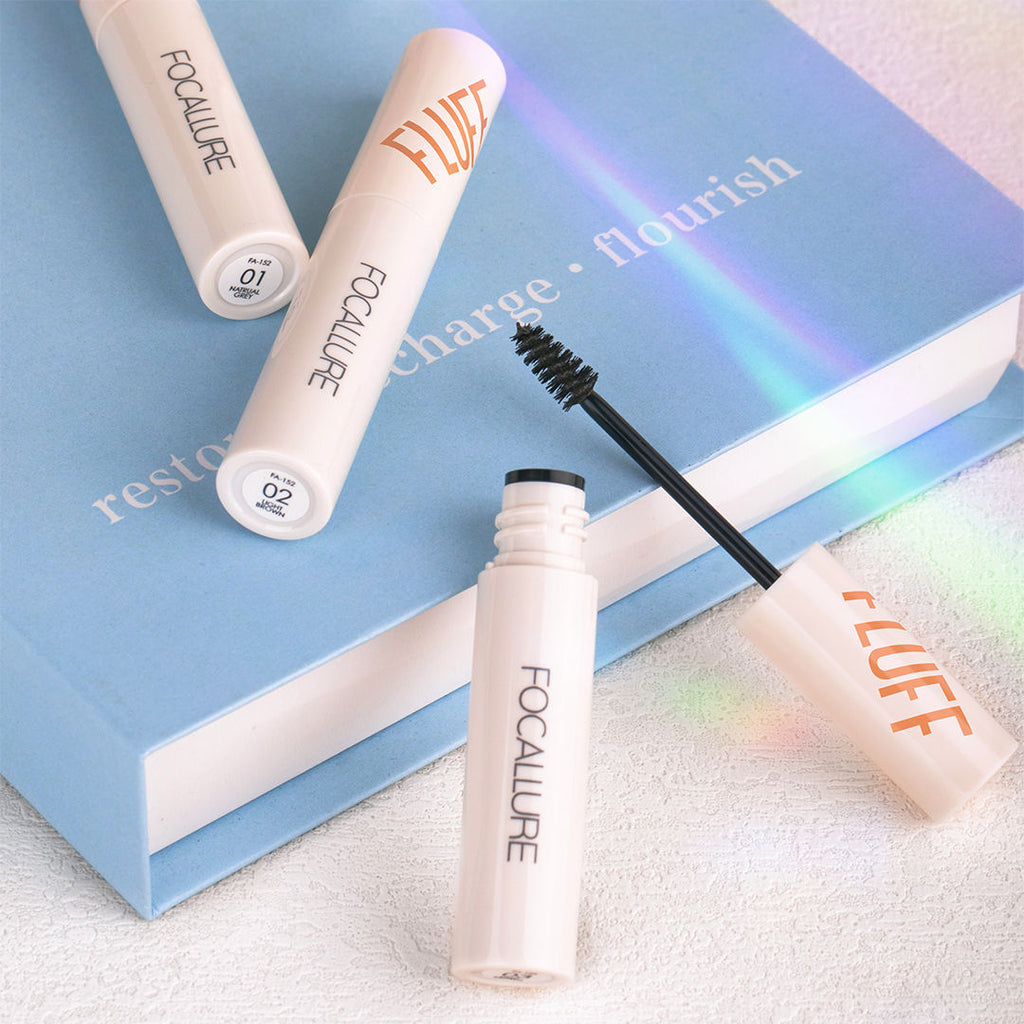 Fluffmax Clear Brow Gel - Dark Brown