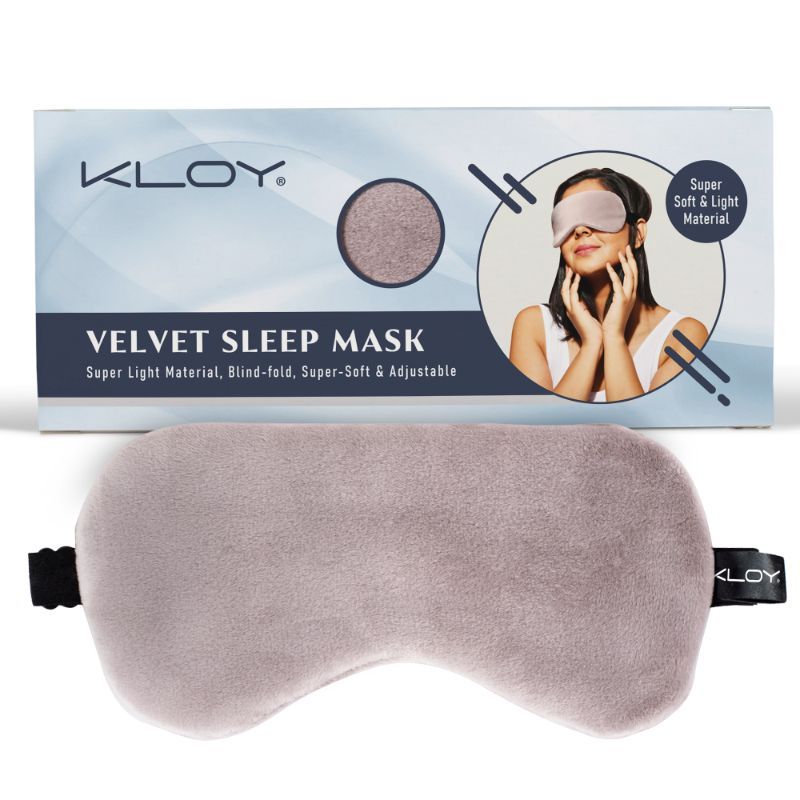 Breathable Sleep Eye Mask - Grey