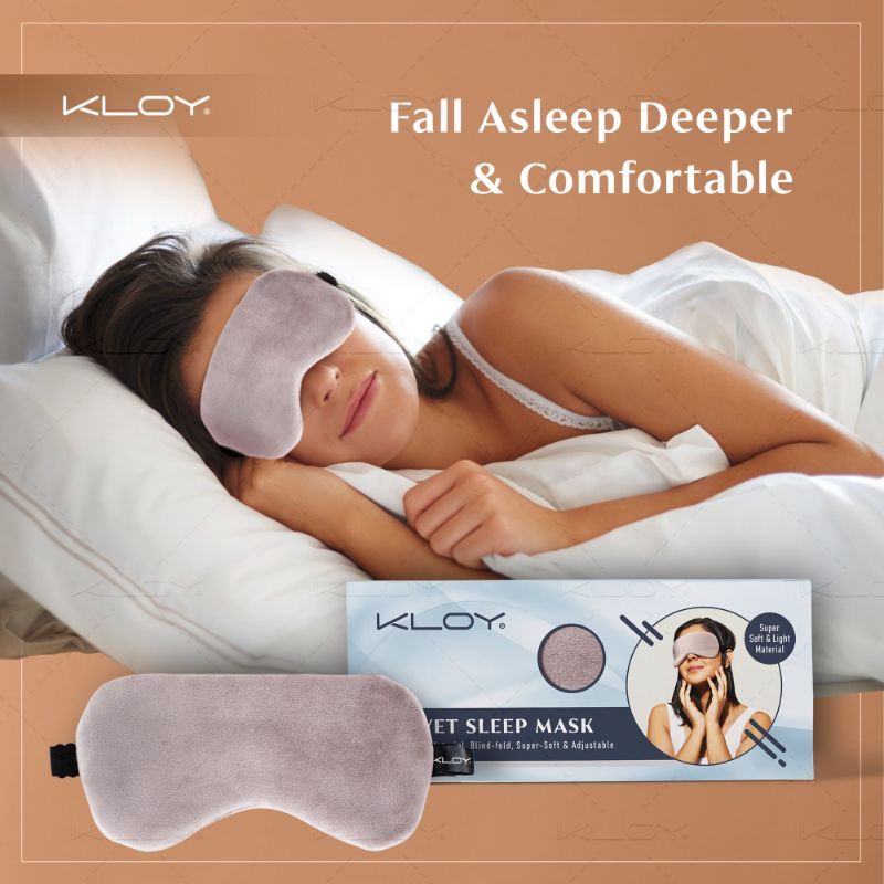 Breathable Sleep Eye Mask - Grey