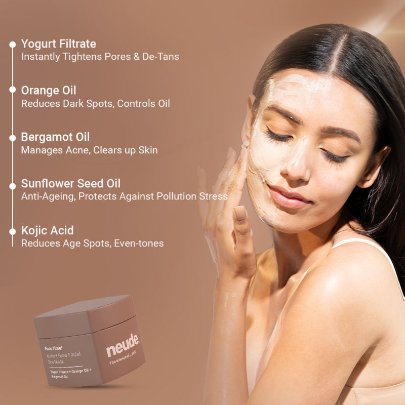 Instant Brightening Facial Face Mask - FaceTime