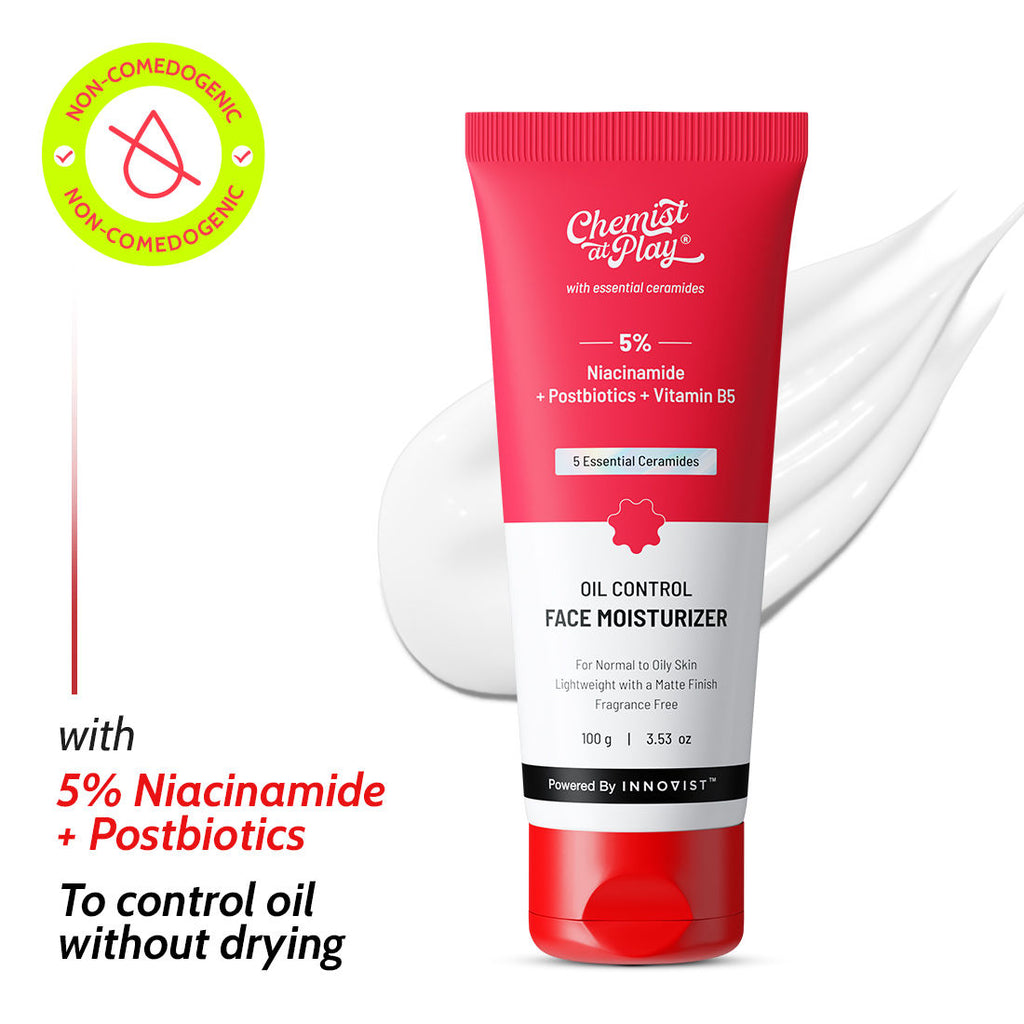 Chemist At Play's Oil Control Face Moisturizer, With 3% Niacinamide, Control Excess Oil