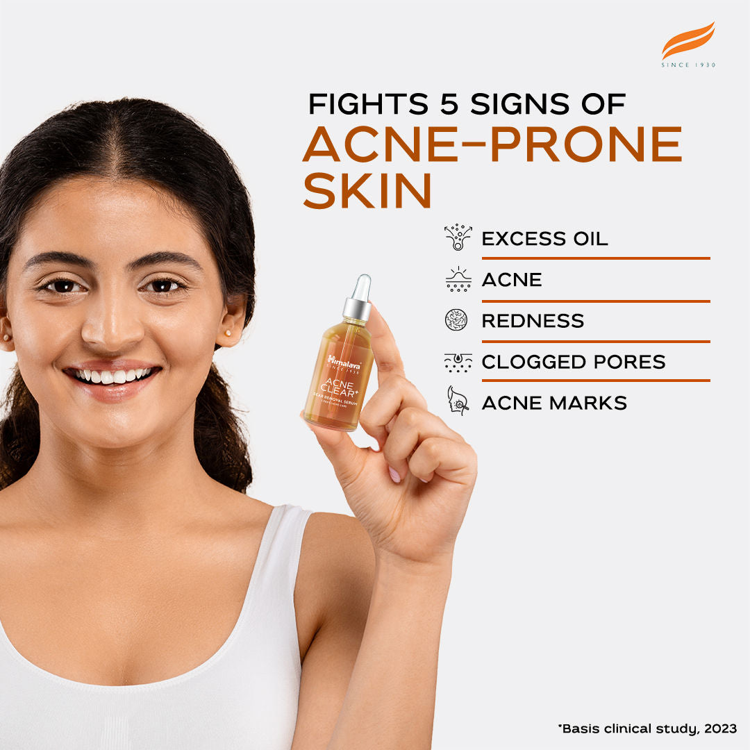 Acne Clear+ Scar Removal Serum with 2% Natural Salicylic Acid Reducing Acne & Pigmentation