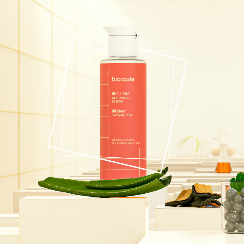 AHA BHA Oil Clear Clarifying Face Toner For Oily & Acne Prone Skin