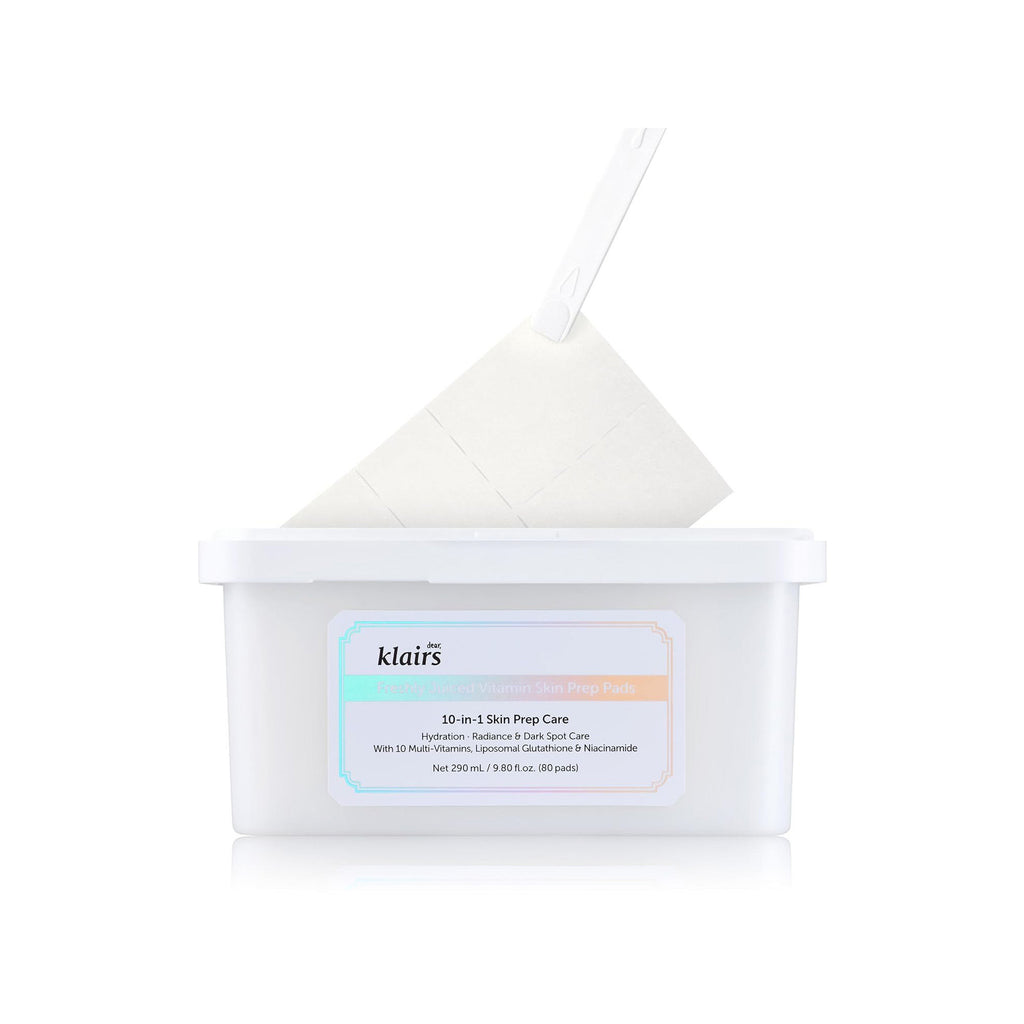 Freshly Juiced Vitamin Skin Prep Pads Brighten Dull Skin & Hydrate, Vit C & Niacinamide