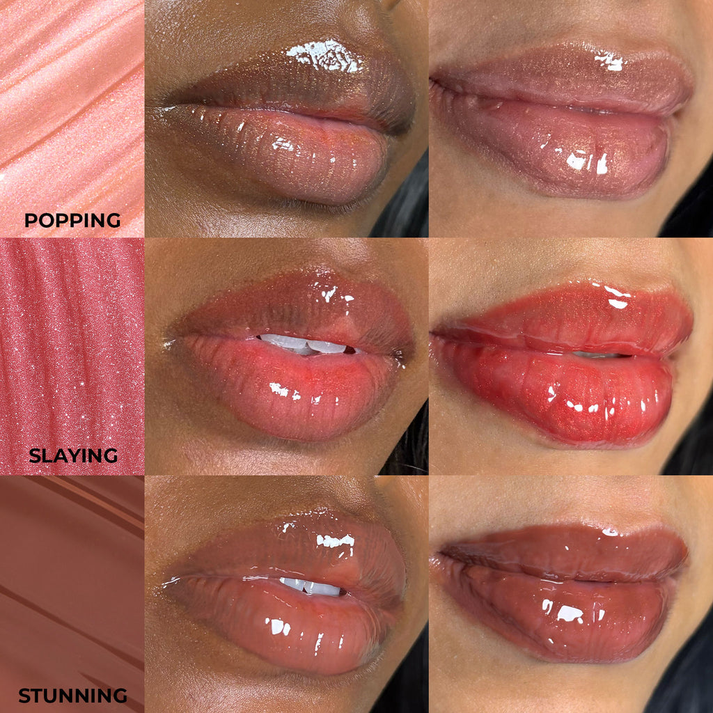 Mini Peptide Lip Gloss Trio - Festive Edition
