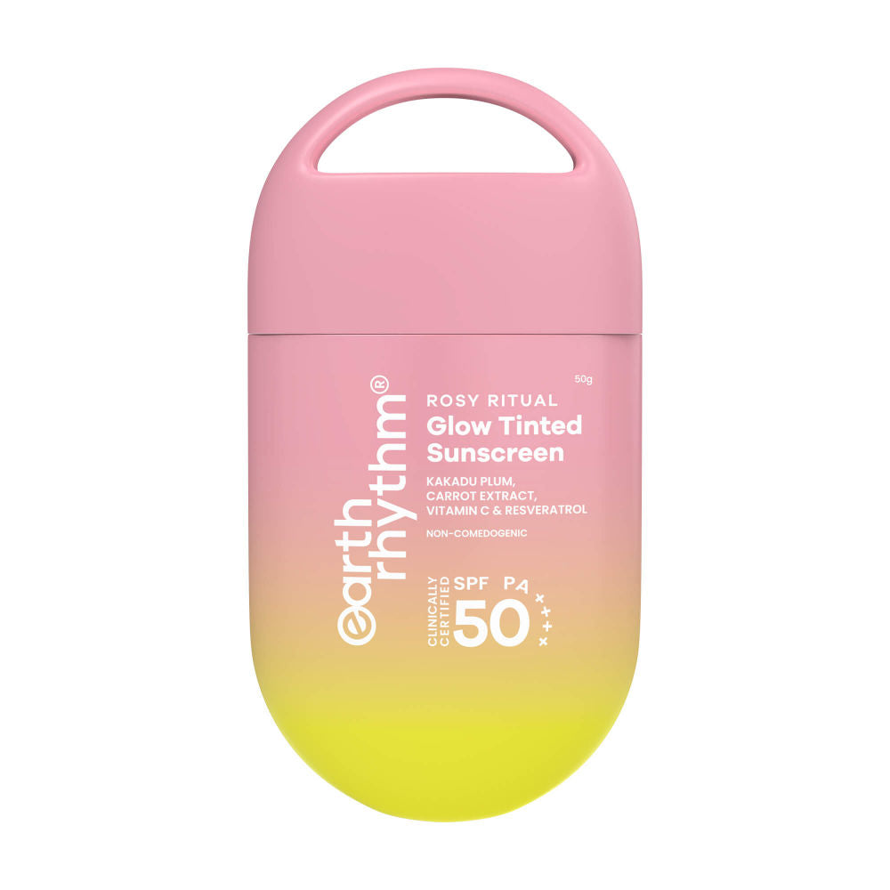 Rosy Ritual Glow Tinted Sunscreen SPF 50 PA ++++ With Vitamin C, No Oxybenzone