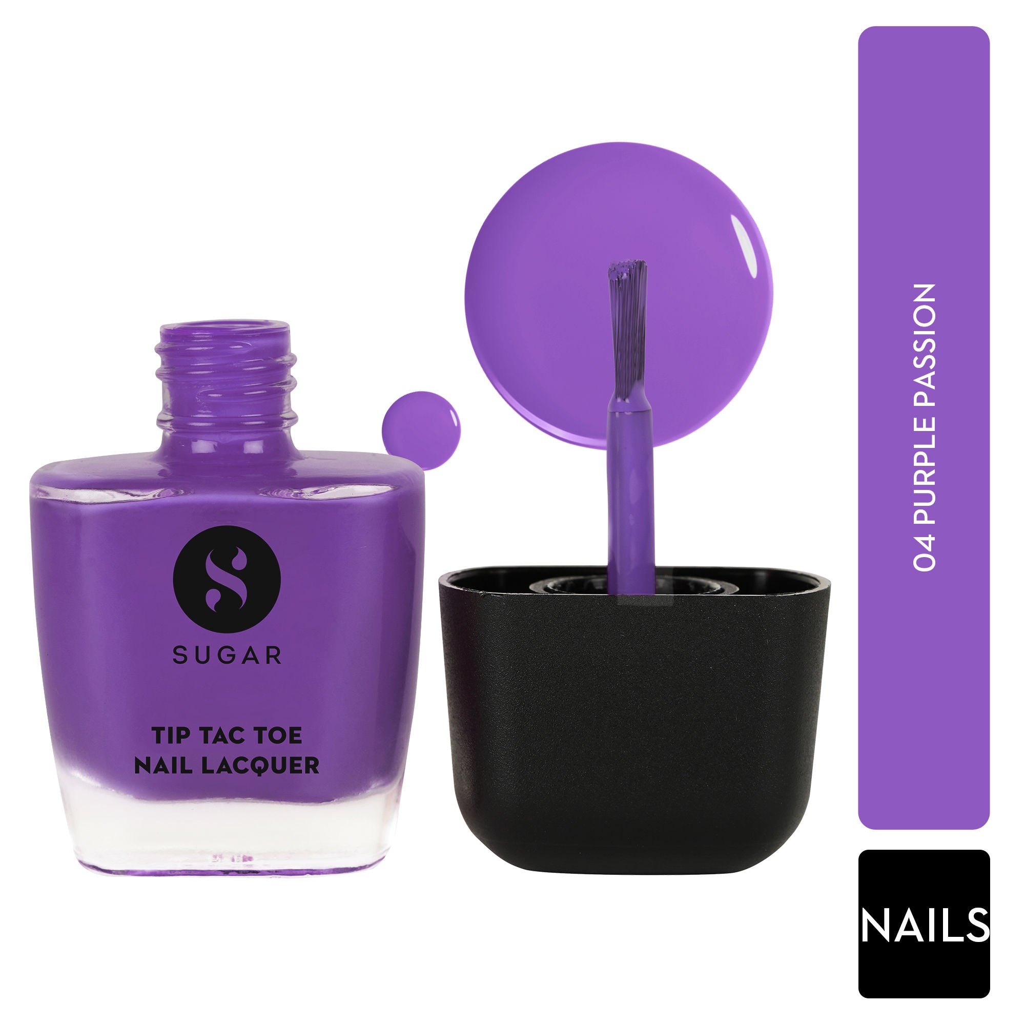 Tip Tac Toe Nail Lacquer Classic - 04 Purple Passion