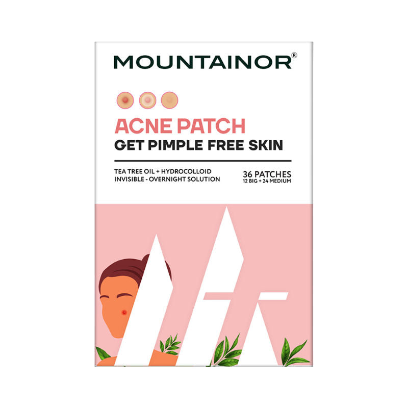 Acne Pimple Patch - Tea Tree Oil + Hydrocolloid Patches