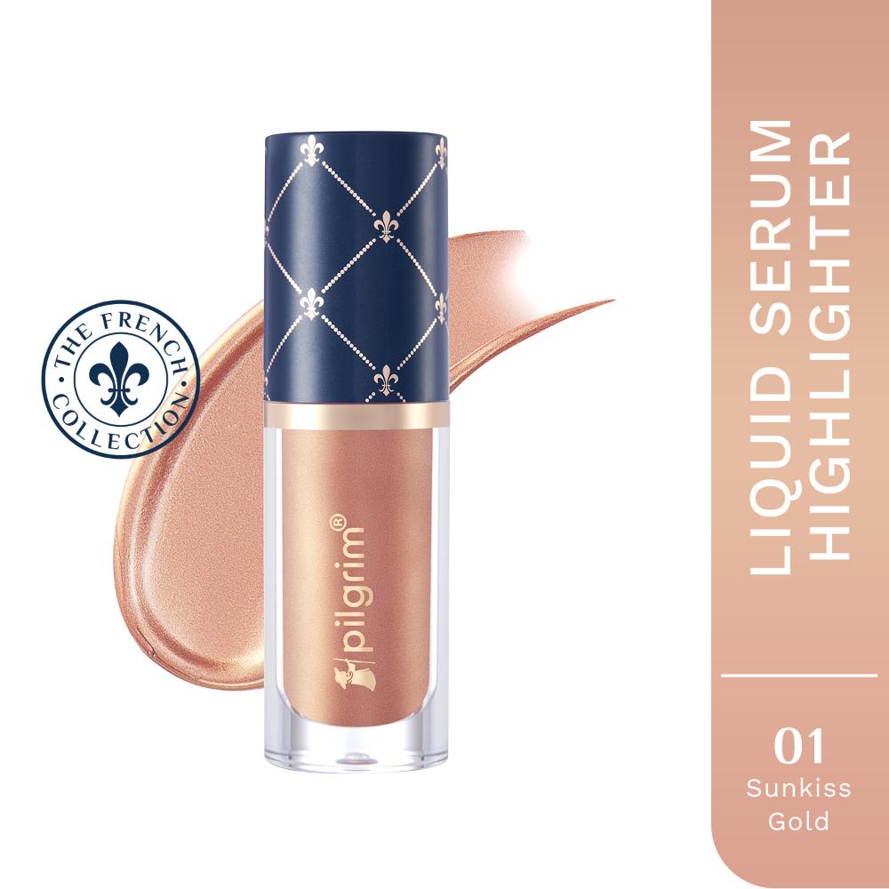 The French Collection Glowing Delight Liquid Serum Highlighter - 01 Sunkiss Gold