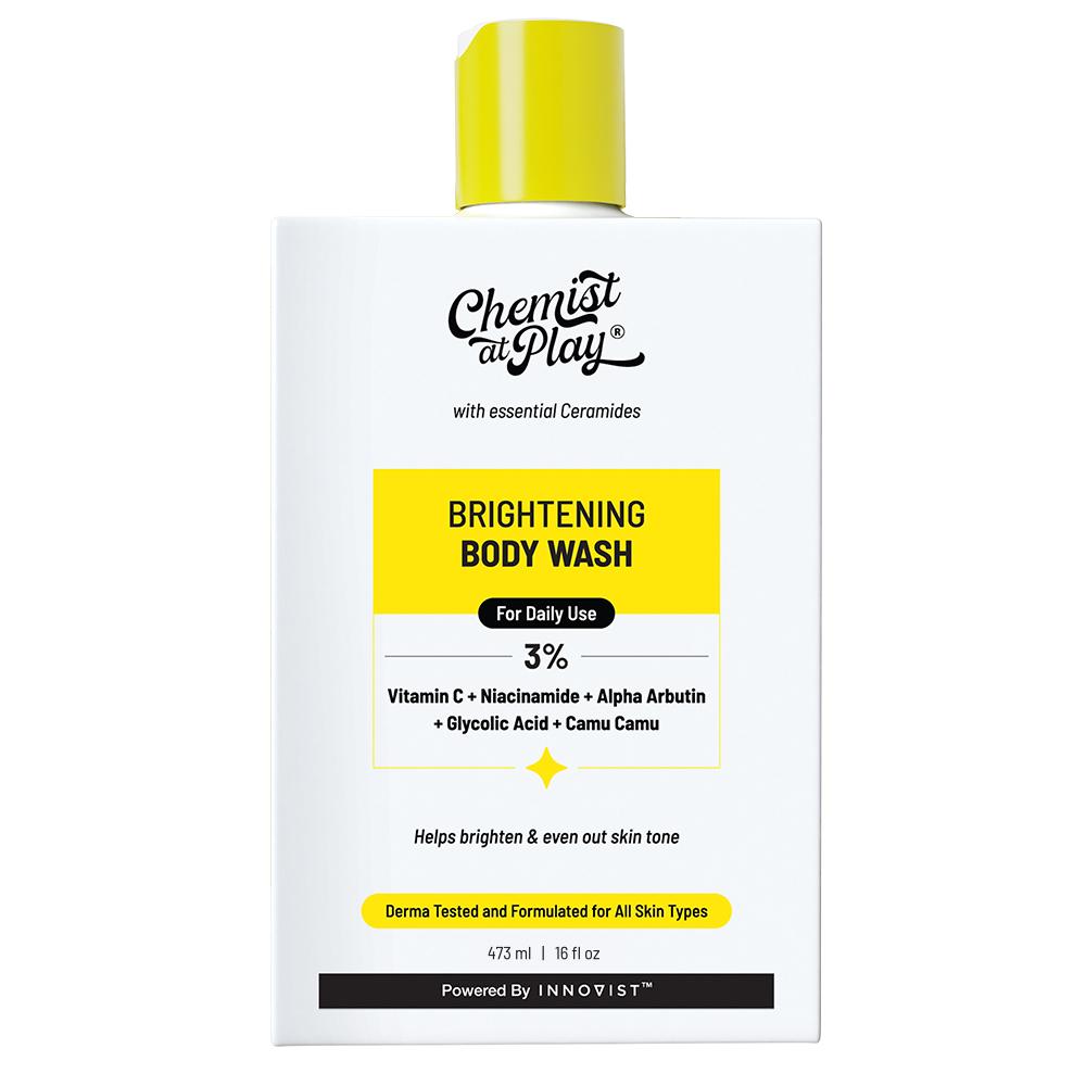 Brightening Body Wash - 3% Vitamin C + Niacinamide Shower Gel For Women & Men