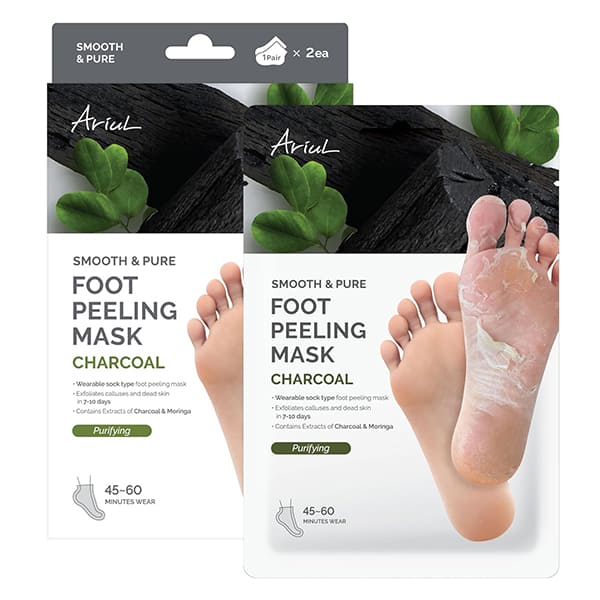Smooth & Pure Purifying Charcoal Foot Peeling Mask