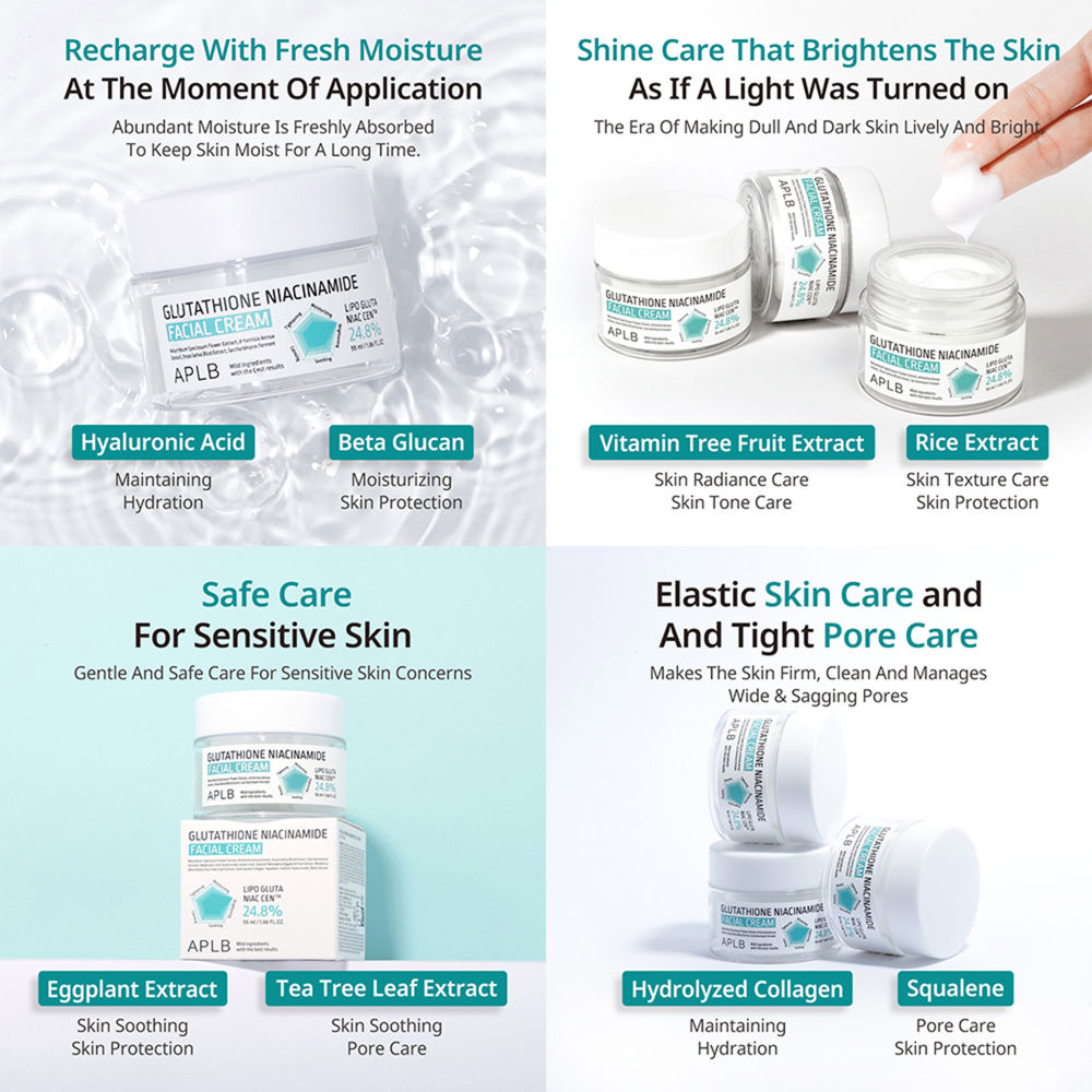Glutathione Niacinamide Facial Cream