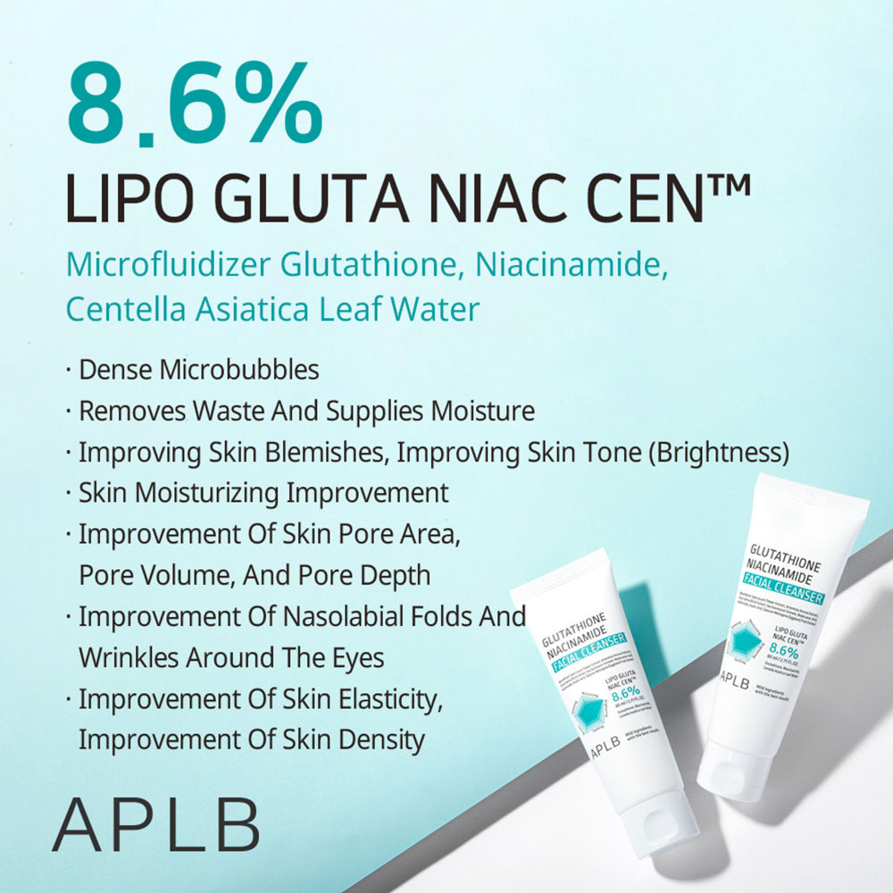 Glutathione Niacinamide Facial Cleanser
