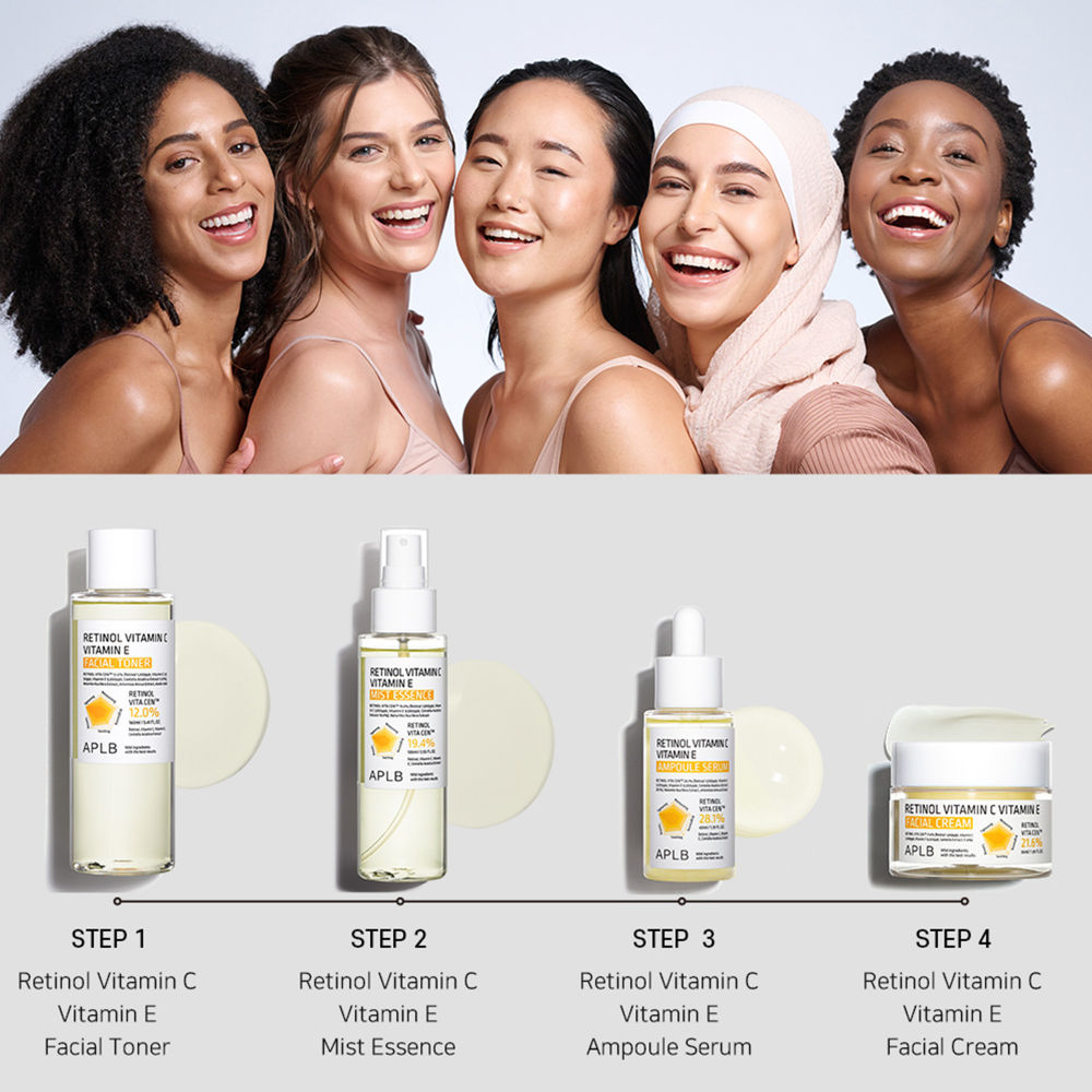 Retinol Vitamin C Vitamin E Ampoule Serum