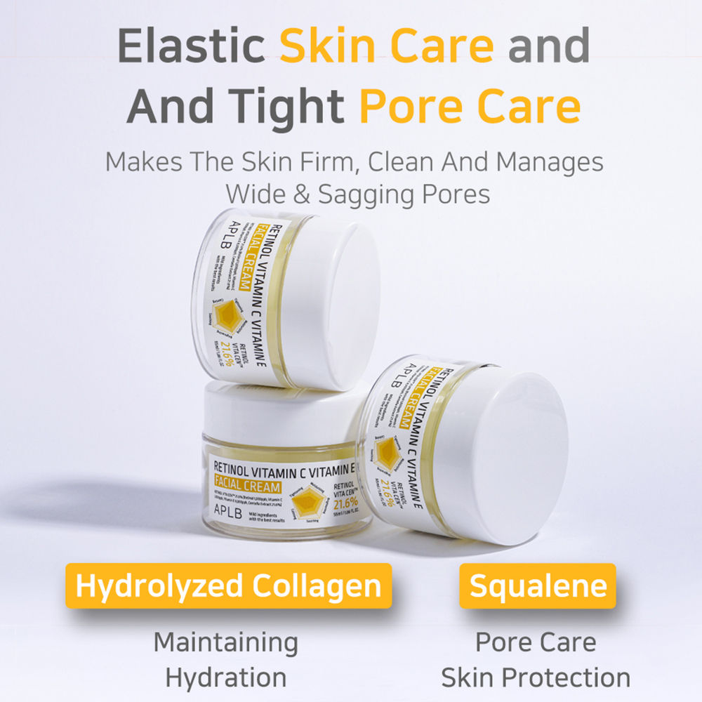 Retinol Vitamin C Vitamin E Facial Cream
