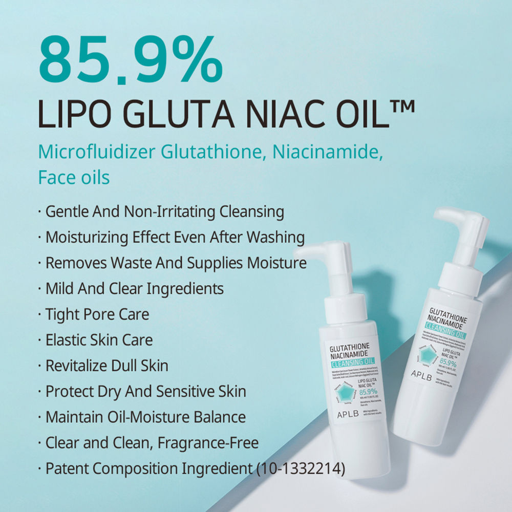 Glutathione Niacinamide Cleansing Oil