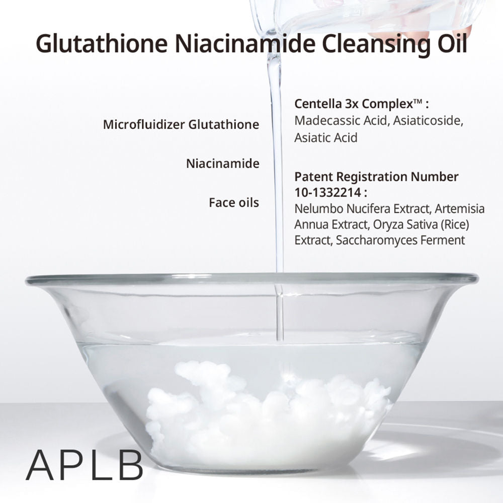 Glutathione Niacinamide Cleansing Oil