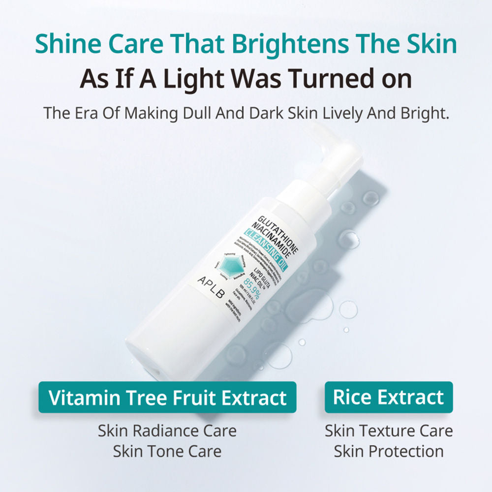 Glutathione Niacinamide Cleansing Oil