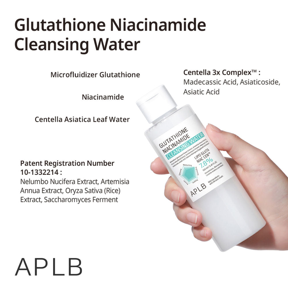 Glutathione Niacinamide Cleansing Water