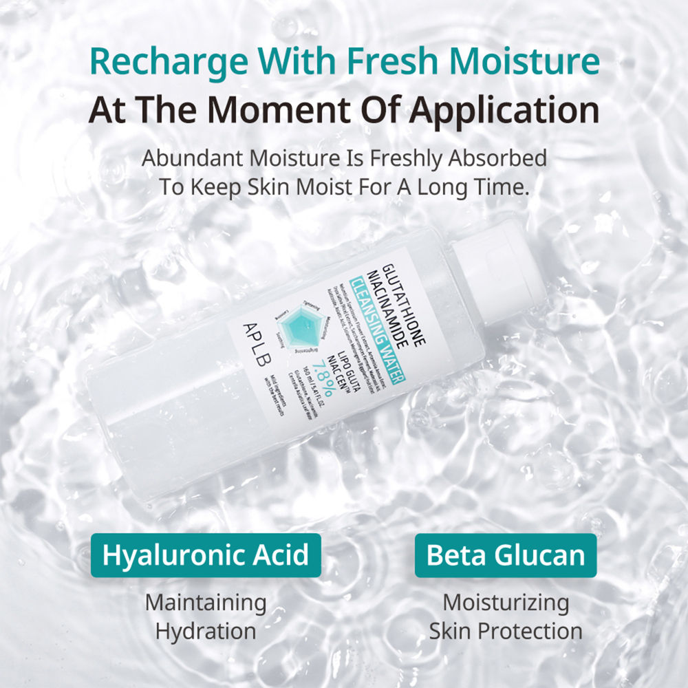 Glutathione Niacinamide Cleansing Water