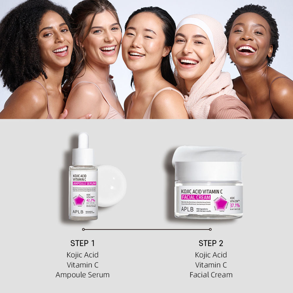 Kojic Acid Vitamin C Ampoule Serum