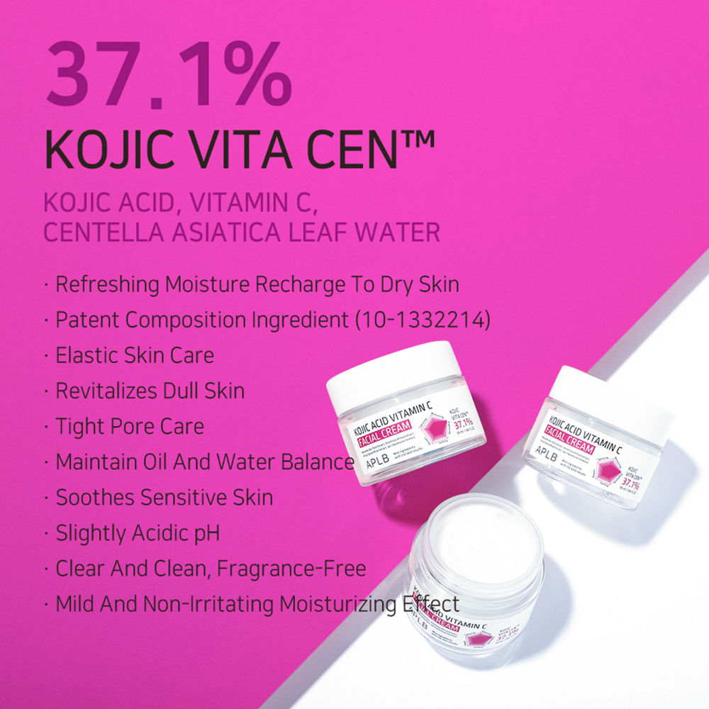 Kojic Acid Vitamin C Facial Cream