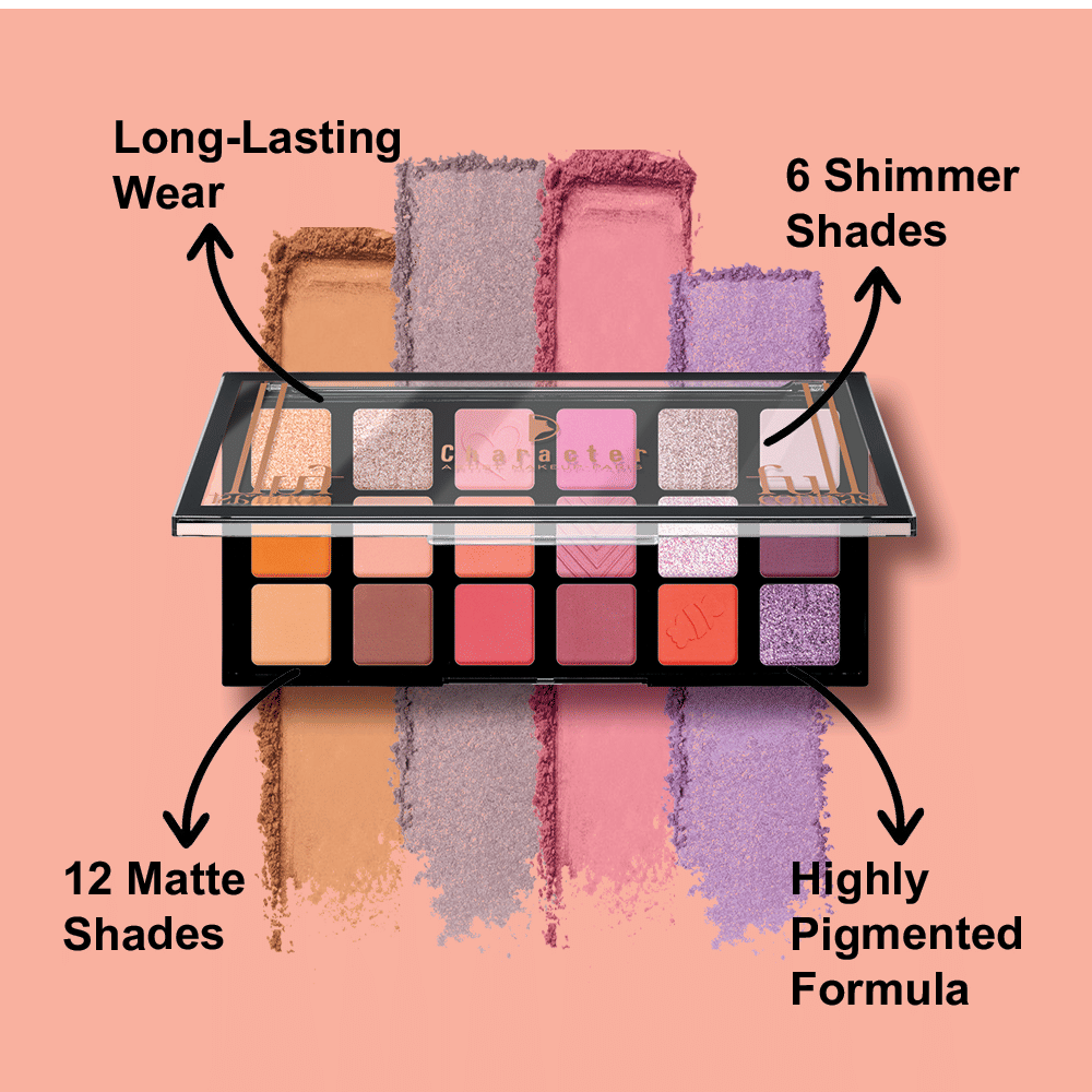 18 Color Eyeshadow Palette